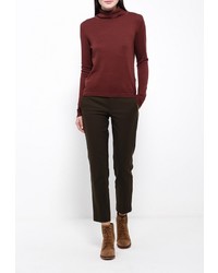 Женская темно-коричневая водолазка от Broadway