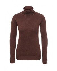 Женская темно-коричневая водолазка от Bruebeck