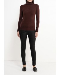 Женская темно-коричневая водолазка от Bruebeck