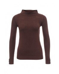 Женская темно-коричневая водолазка от Bruebeck