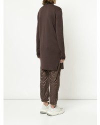 Женская темно-коричневая водолазка от Rick Owens