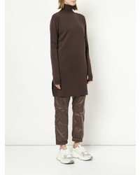 Женская темно-коричневая водолазка от Rick Owens