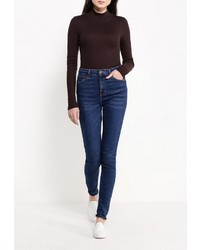 Женская темно-коричневая водолазка от Vila