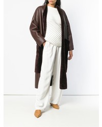 Женская темно-коричневая дубленка от The Row