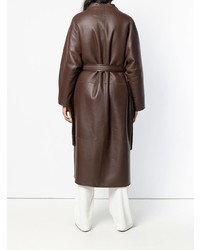 Женская темно-коричневая дубленка от The Row