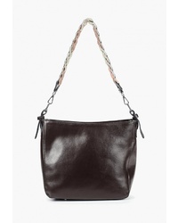 Темно-коричневая кожаная большая сумка от Bolso