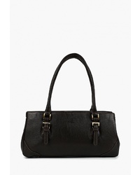 Темно-коричневая кожаная большая сумка от Olci