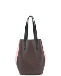 Темно-коричневая кожаная сумка-мешок от Marni