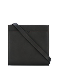 Темно-коричневая кожаная сумка почтальона от Valextra