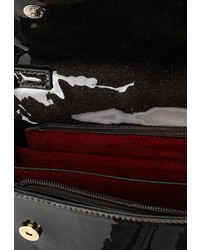 Темно-коричневая кожаная сумка через плечо от Paolo