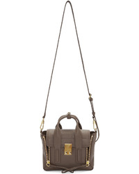 Женская темно-коричневая кожаная сумка от 3.1 Phillip Lim
