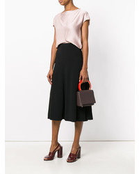 Темно-коричневая кожаная сумочка от Marni