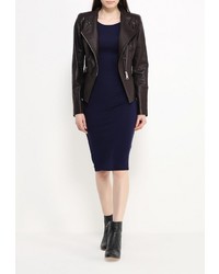 Женская темно-коричневая косуха от Steven-K