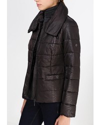 Женская темно-коричневая куртка-пуховик от Baon