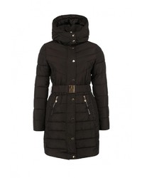 Женская темно-коричневая куртка-пуховик от Design