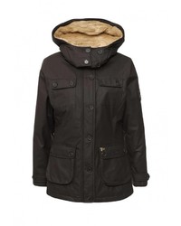 Женская темно-коричневая куртка-пуховик от John Partridge