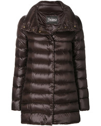 Женская темно-коричневая куртка от Herno