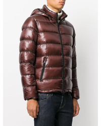Мужская темно-коричневая куртка от Herno
