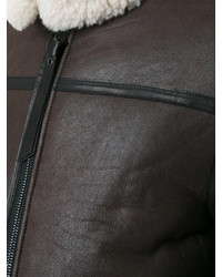 Мужская темно-коричневая куртка от Lanvin