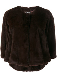 Женская темно-коричневая куртка от Twin-Set