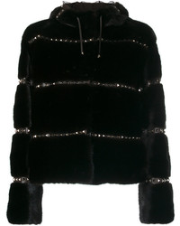 Женская темно-коричневая куртка от Valentino