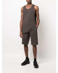 Мужская темно-коричневая майка от Phipps