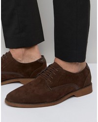 Мужская темно-коричневая обувь от Asos