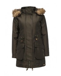 Женская темно-коричневая парка от Bellfield