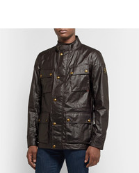 Темно-коричневая полевая куртка от Belstaff