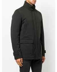 Темно-коричневая полевая куртка от Herno