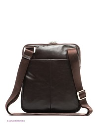 Темно-коричневая сумка почтальона от Bruttus