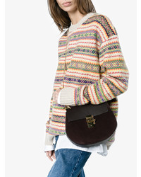 Темно-коричневая сумка через плечо от Chloé