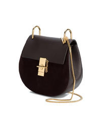 Темно-коричневая сумка через плечо от Chloé