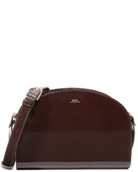 Женская темно-коричневая сумка от A.P.C.