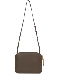 Женская темно-коричневая сумка от Nina Ricci