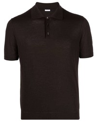 Мужская темно-коричневая футболка-поло от Malo