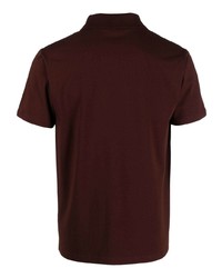 Мужская темно-коричневая футболка-поло от Filippa K