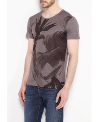 Мужская темно-коричневая футболка от Anerkjendt