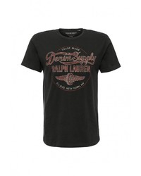 Мужская темно-коричневая футболка от Denim &amp; Supply Ralph Lauren