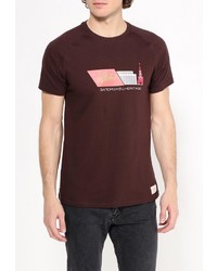 Мужская темно-коричневая футболка от Heritage