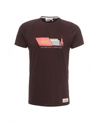 Мужская темно-коричневая футболка от Heritage