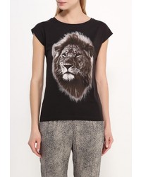 Женская темно-коричневая футболка от Sela