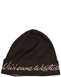 Мужская темно-коричневая шапка от Vivienne Westwood