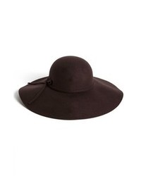 Темно-коричневая шляпа