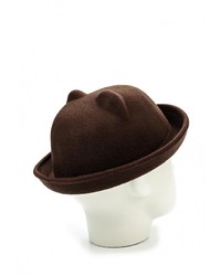 Женская темно-коричневая шляпа от Kawaii Factory