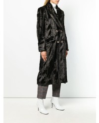 Темно-коричневая шуба от Erdem