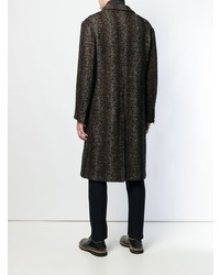 Темно-коричневое длинное пальто от Tagliatore