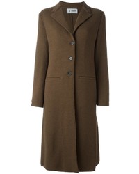 Женское темно-коричневое пальто от Barena