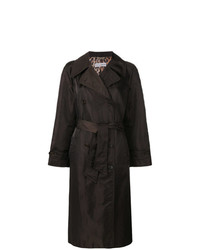 Женское темно-коричневое пальто от Dolce & Gabbana Vintage