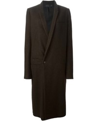 Женское темно-коричневое пальто от Haider Ackermann